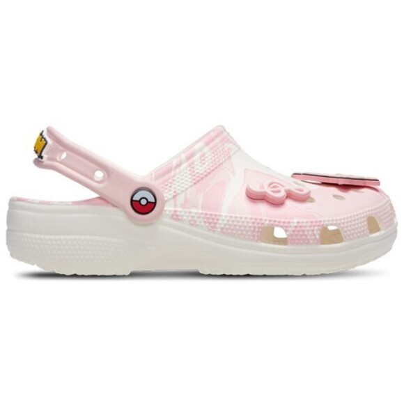 Crocs Pokmon Classic Clogs Jigglypuff Pink/White Men's 9